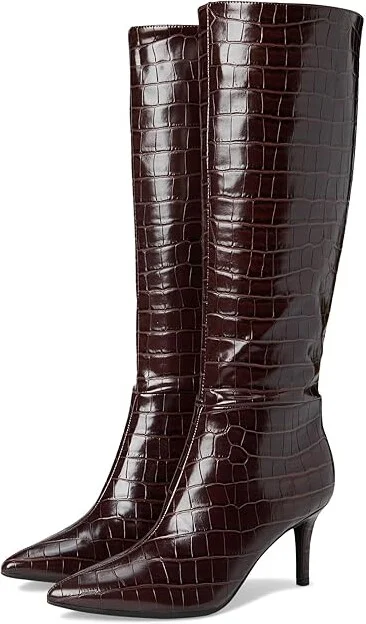 GUESS Wayla Women's Motocross Boots Dark Brown : 9 M, Rubber