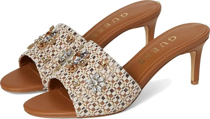 GUESS Weekful Women's Sandals Light Natural : 6.5 M