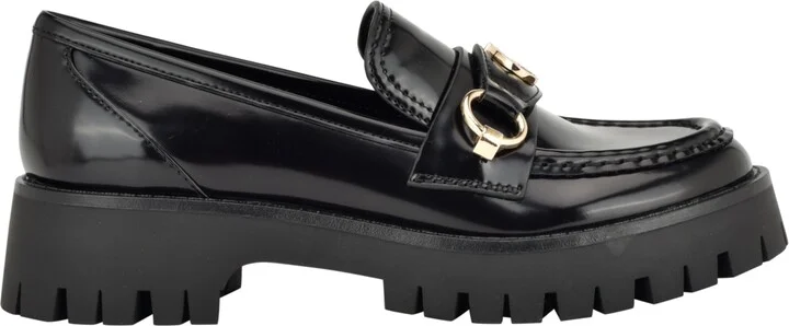 Guess Women's Almost Bit Slip-On Lug Loafer - Image 2