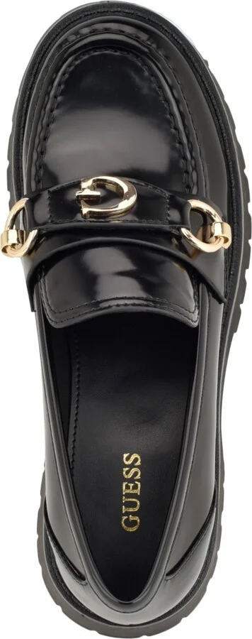 Guess Women's Almost Bit Slip-On Lug Loafer - Image 4