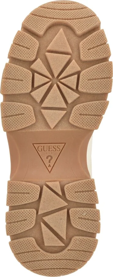 Guess Women's Bisun Lugged Rubber Sole Lace Up Platform Sneakers - Image 9
