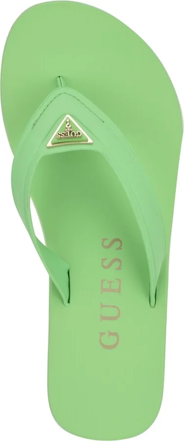 Guess Women's Candry Triangle Logo Eva Thong Flip Flop Sandals - Image 8