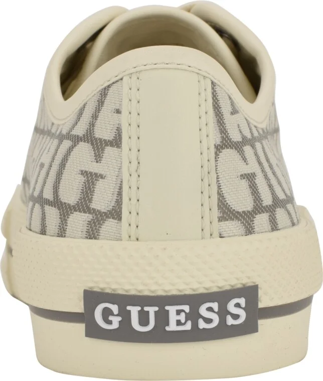 Guess Women's Carey Jacquard Logo Low-Top Lace-Up Sneakers - Image 3