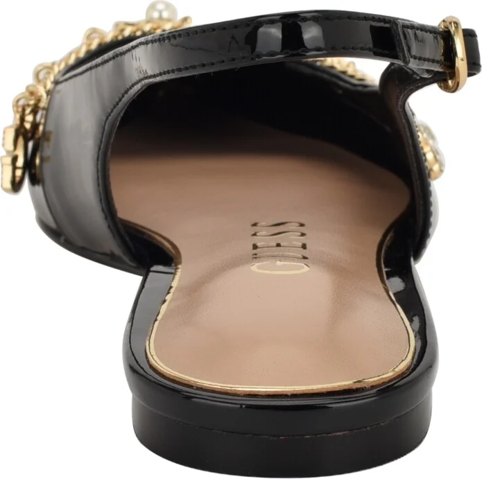Guess Women's Daisee Charms Slingback Flats - Image 3