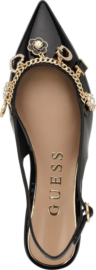 Guess Women's Daisee Charms Slingback Flats - Image 4