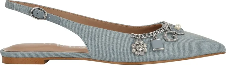Guess Women's Daisee Charms Slingback Flats - Image 6