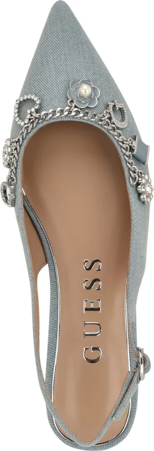 Guess Women's Daisee Charms Slingback Flats - Image 8