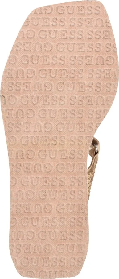 Guess Women's Dawsin Rhinestone Eva Strappy Wedge Sandals - Image 9