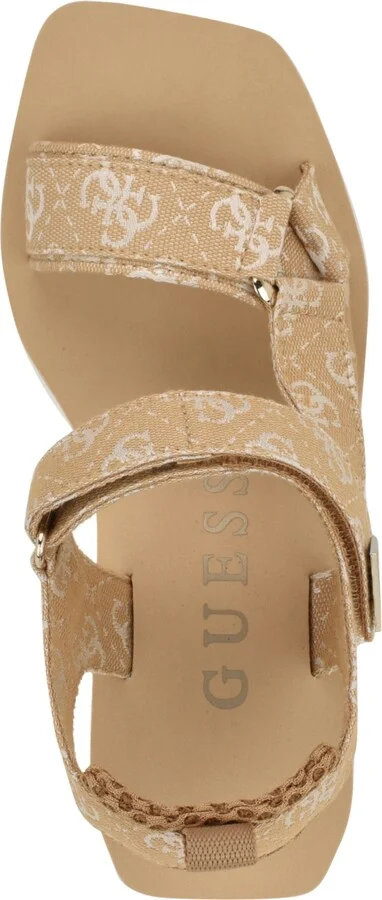 Guess Women's Daysa Quattro-g Strappy Eva Wedge Sandals - Image 9