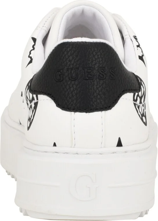 Guess Women's Denesa Treaded Platform Lace-Up Sneakers - Image 7