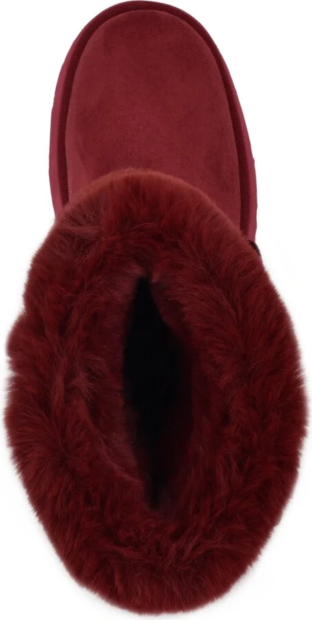 Guess Women's Denla Cold Weather Faux Fur Cozy Booties - Image 4