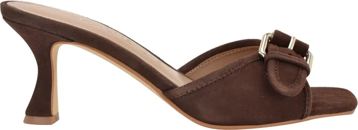 Guess Women's Dista Buckle Kitten Heel Sandals - Image 2