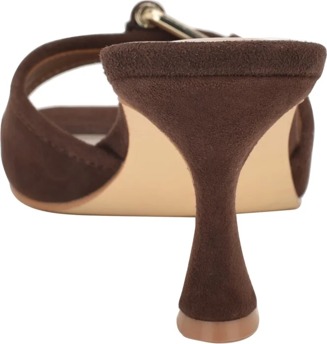 Guess Women's Dista Buckle Kitten Heel Sandals - Image 3