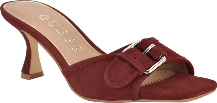 Dark Red Suede