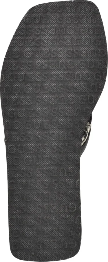 Guess Women's Ediva Wedges with Hardware and Heritage Logo Fabric Sandals - Image 9