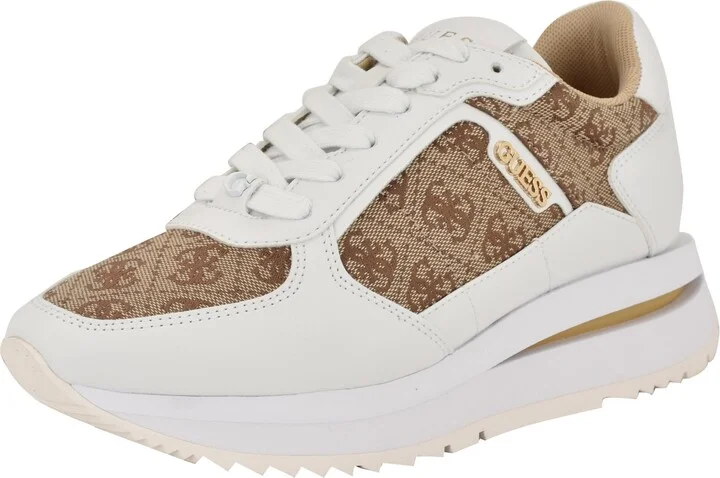 White/Medium Brown Logo 141