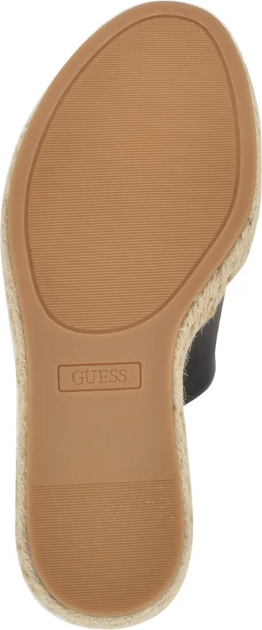 Guess Women's Evba Jute Wrapped Slip on Wedge Espadrilles - Image 9