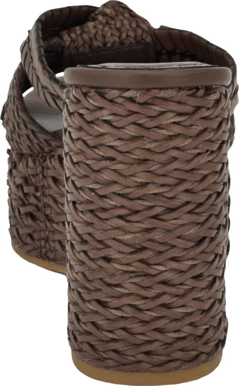 Guess Women's Eveh Knotted Jute Wrapped Platform Wedge Sandals - Image 7