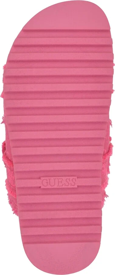 Guess Women's Fabulon Two Strap Sporty Footbed Sandals - Image 9