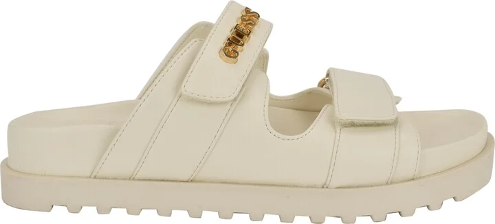 Guess Women's Fabulon Two Strap Sporty Footbed Sandals - Image 10