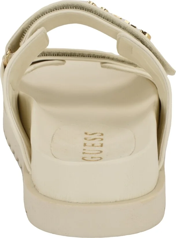 Guess Women's Fabulon Two Strap Sporty Footbed Sandals - Image 11