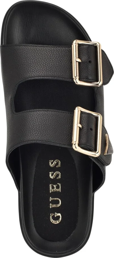 Guess Women's Fasten Double-Buckle Footbed Sandals - Image 8