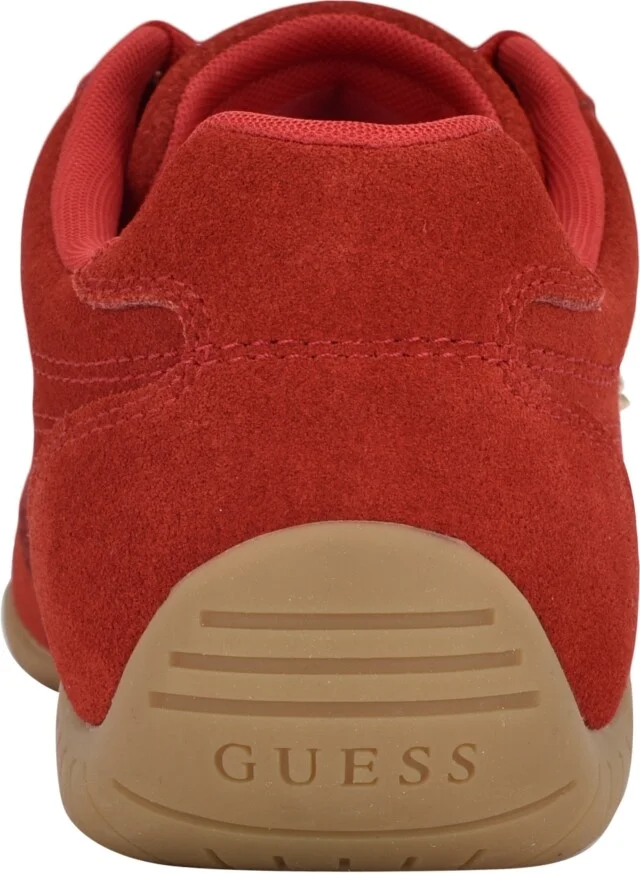 Guess Women's Gabiey Low Profile Suede Lace-Up Sneakers - Image 3