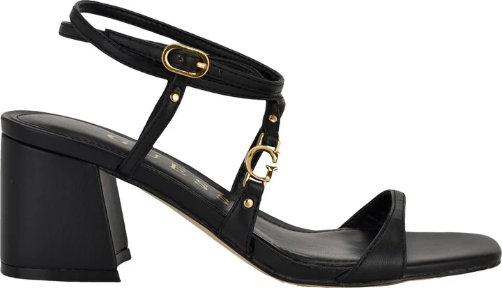 Guess Women's Galeon Strappy Block Heel Sandals - Image 6