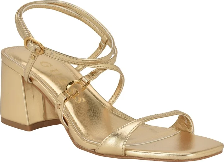 Guess Women's Galeon Strappy Block Heel Sandals