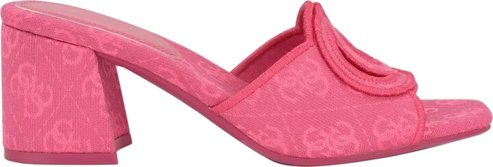 Guess Women's Galsee Quattro-g Cutout Block Heel Sandals - Image 2