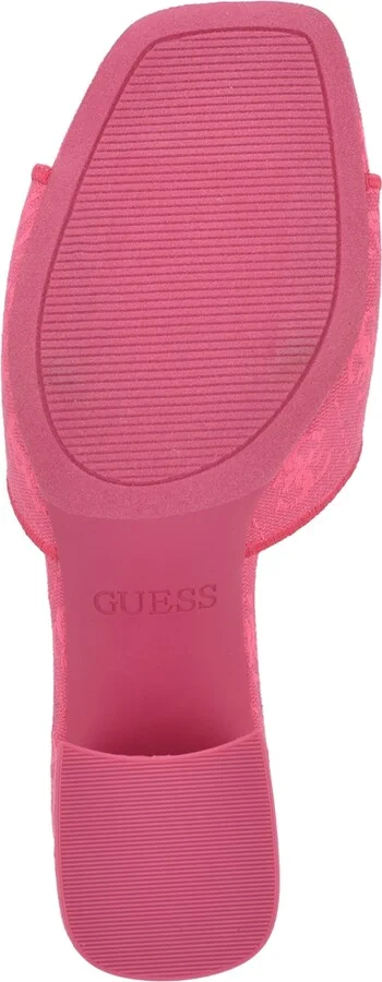 Guess Women's Galsee Quattro-g Cutout Block Heel Sandals - Image 5