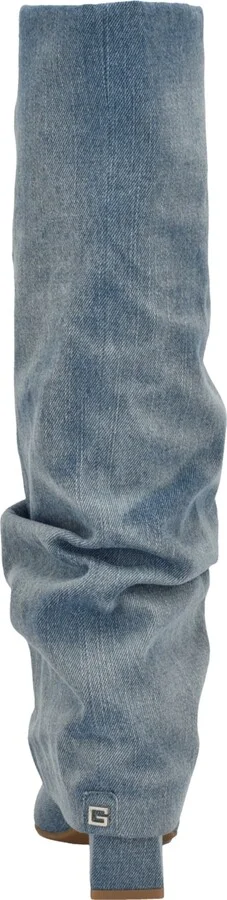 Guess Women's Geima Knee-High Foldover Slouch Tall Block Heel Dress Boots - Image 11