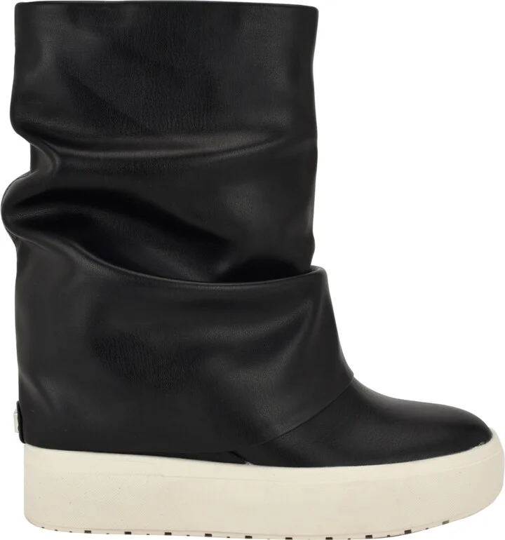 Guess Women's Guinna Fold Over Slouchy Booties - Image 2