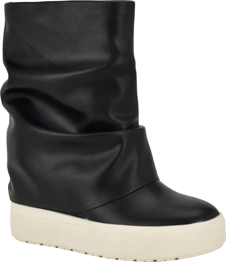 Guess Women's Guinna Fold Over Slouchy Booties