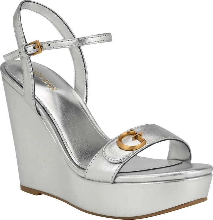 Guess Women's HIMIFIA Wedge Sandal