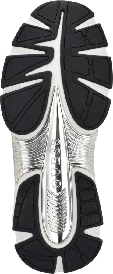 Guess Women's Ibitha Oversized G Chunky Fashion Sneakers - White, Silver, Black - Image 5