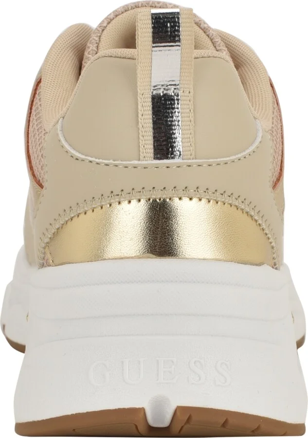 Guess Women's Ibitha Oversized G Chunky Fashion Sneakers - White, Silver, Black - Image 7