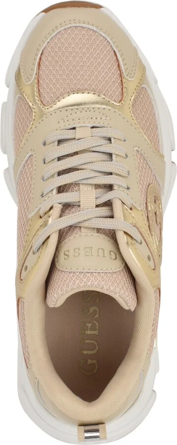 Guess Women's Ibitha Oversized G Chunky Fashion Sneakers - White, Silver, Black - Image 8