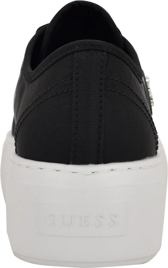 Guess Women's Joezi Triangle Logo Platform Lace-Up Sneakers - Image 7