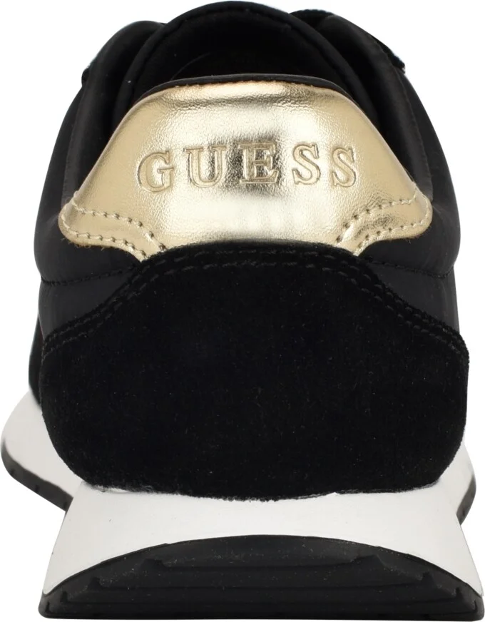 Guess Women's Joggin Lace-Up Retro Jogger Sneakers - Light Natural/White - Image 7