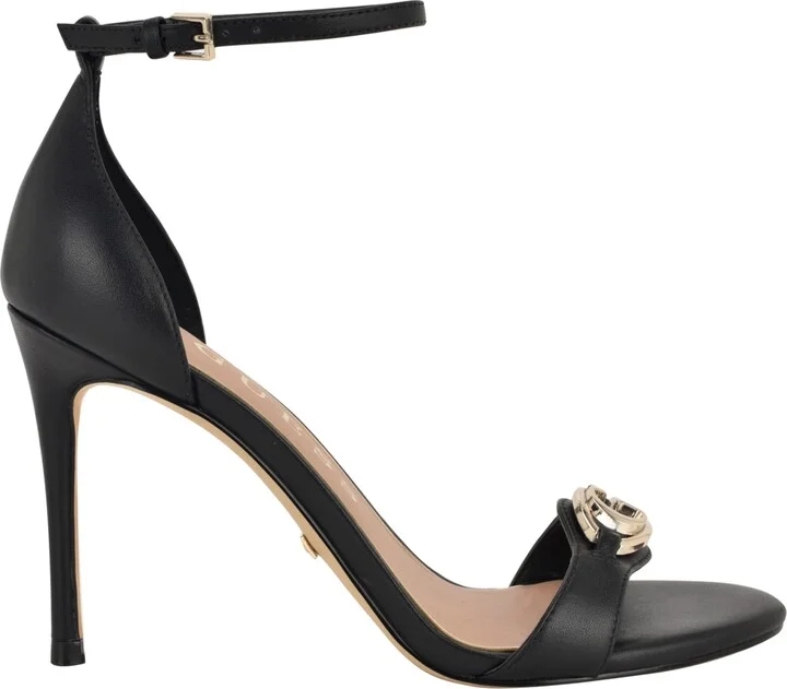 Guess Women's Kabrina G Logo Ankle Strap Stiletto Sandals - Image 2