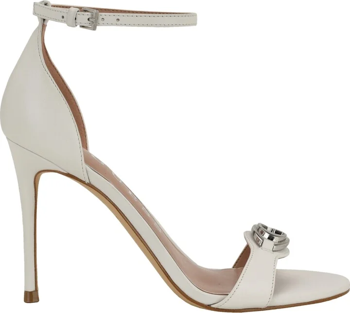Guess Women's Kabrina G Logo Ankle Strap Stiletto Sandals - Image 6