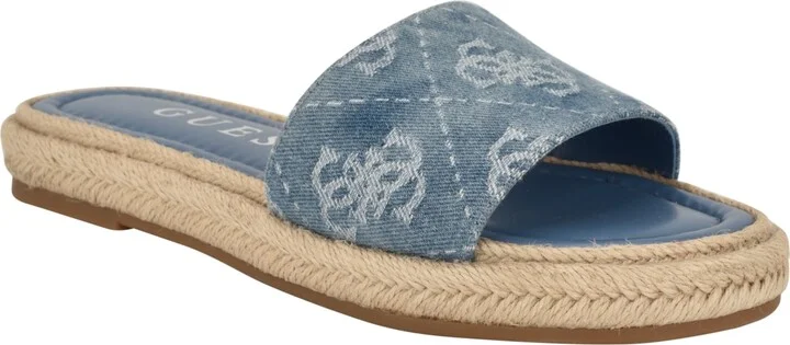 Medium Blue Denim Logo