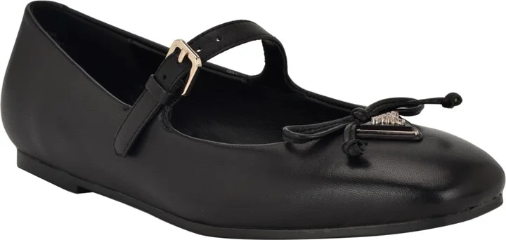 Guess Women's Kayra Mary Jane Ballet Flats