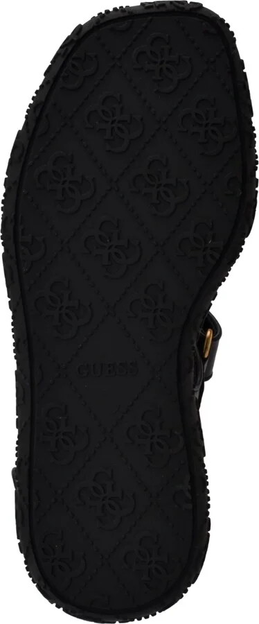Guess Women's Lanara Quattro G Sport Platform Sandals - Black/Leopard - Image 10