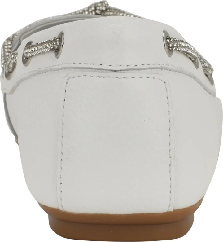 Guess Women's Lavonta Rhinestone Lace Tailored Boat Shoes - Image 3