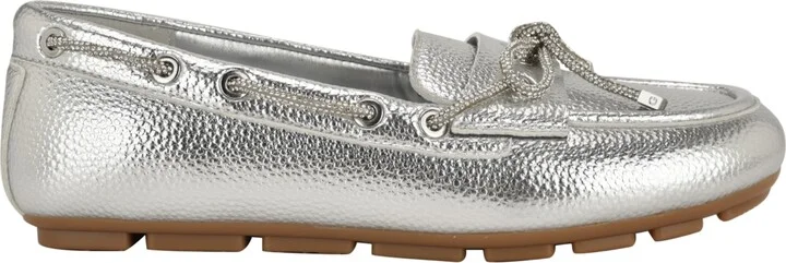 Guess Women's Lavonta Rhinestone Lace Tailored Boat Shoes - Image 6