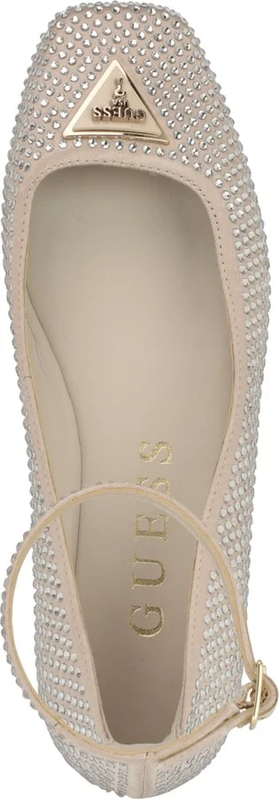 Guess Women's Levvise Square Toe Ballet Flat - Image 4