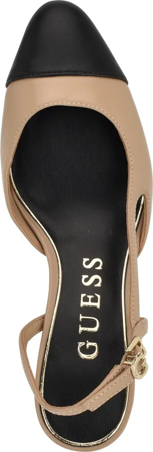 Guess Women's Loisa Slingback Block Heel Pumps - Image 4