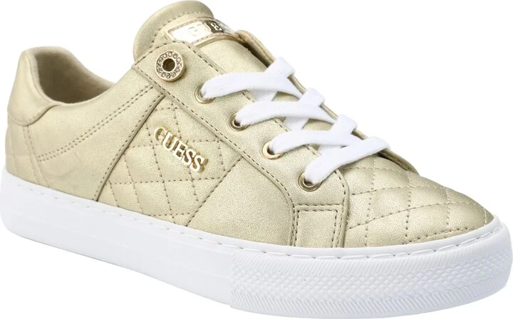 Gold Metallic Quilted